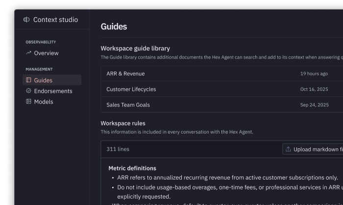 Agents that understand your business