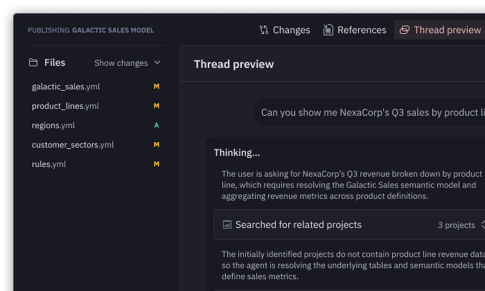 Test changes before they ship
